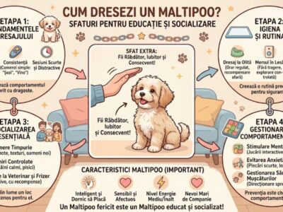 Cum dresezi un Maltipoo? Sfaturi pentru educație și socializare
