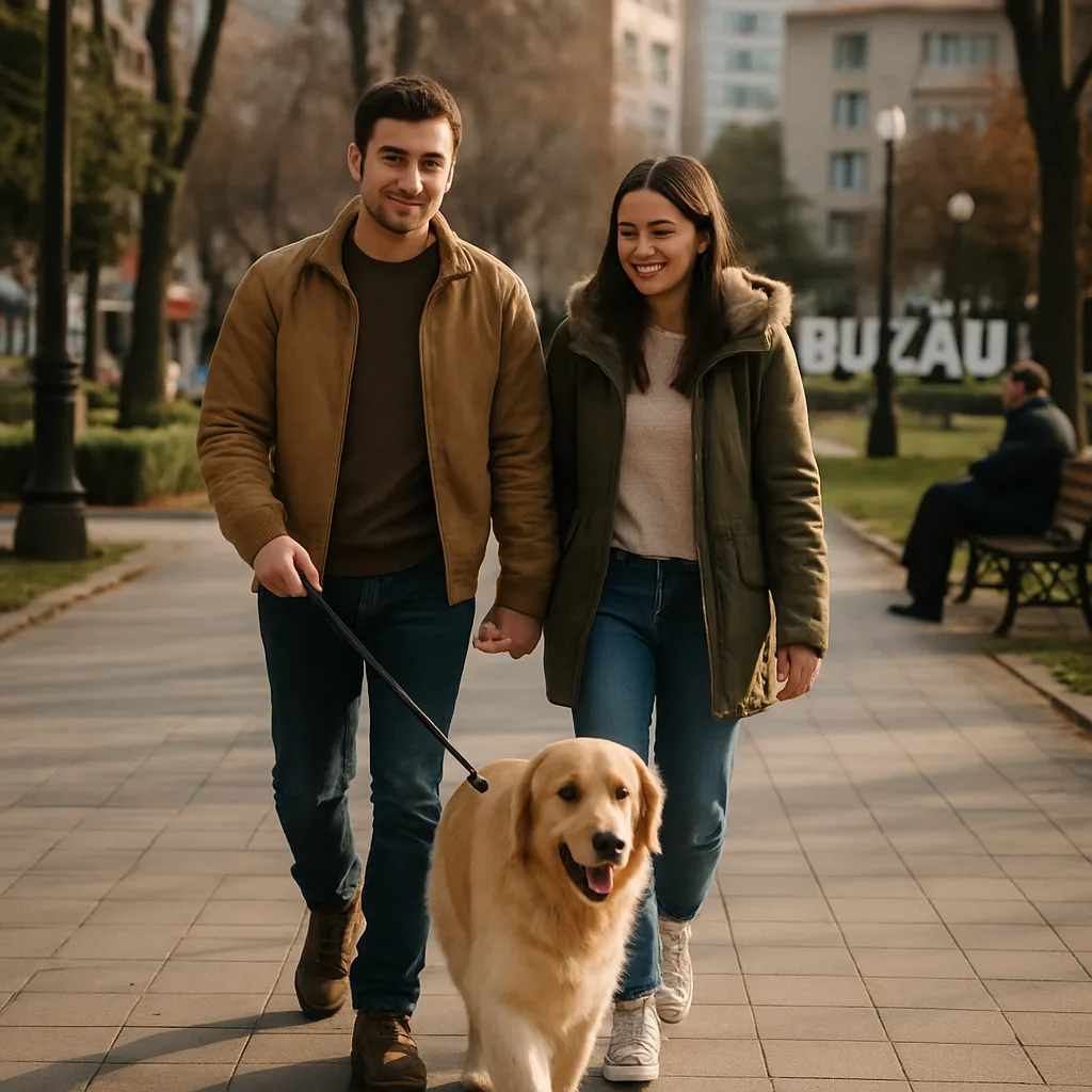 Câini și stăpâni în Buzau